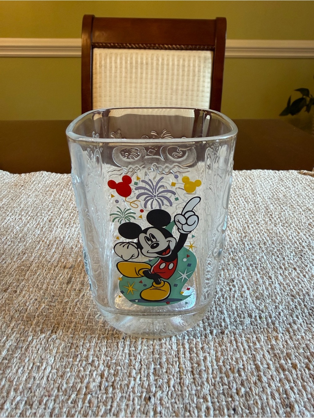 Disney/McDonald’s Vintage 2000 Celebration Mickey Glass